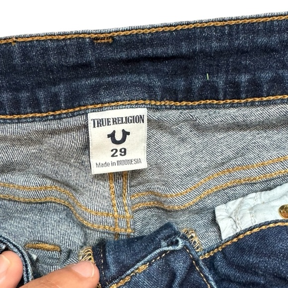 True Religion Karlie Low Rise Cropped Jeans - Picture 3 of 7